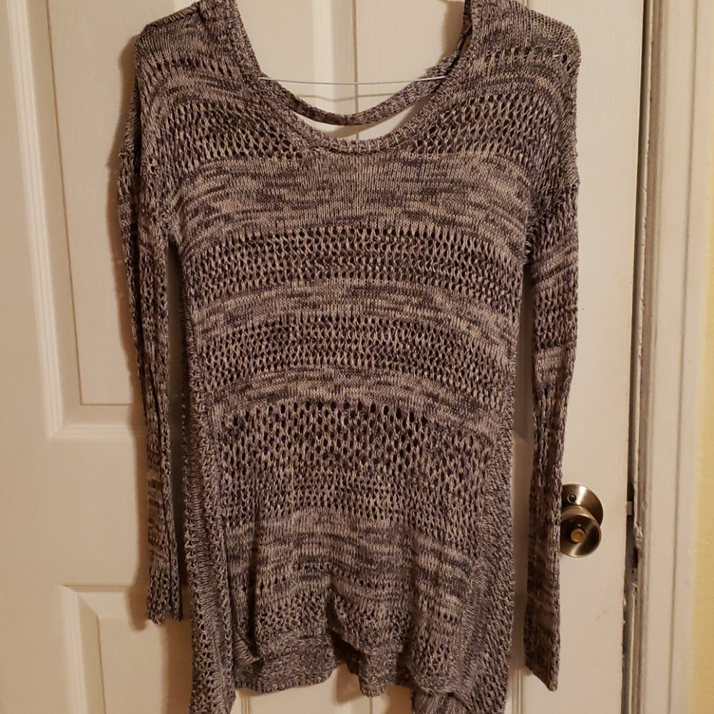 Pink Rose Gray sweater